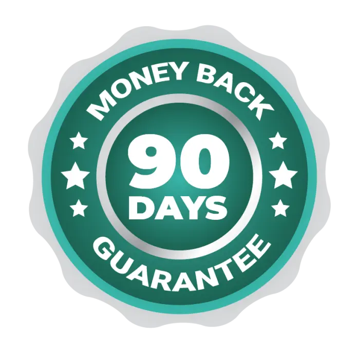 glucotonic is a 90days money back guarantee